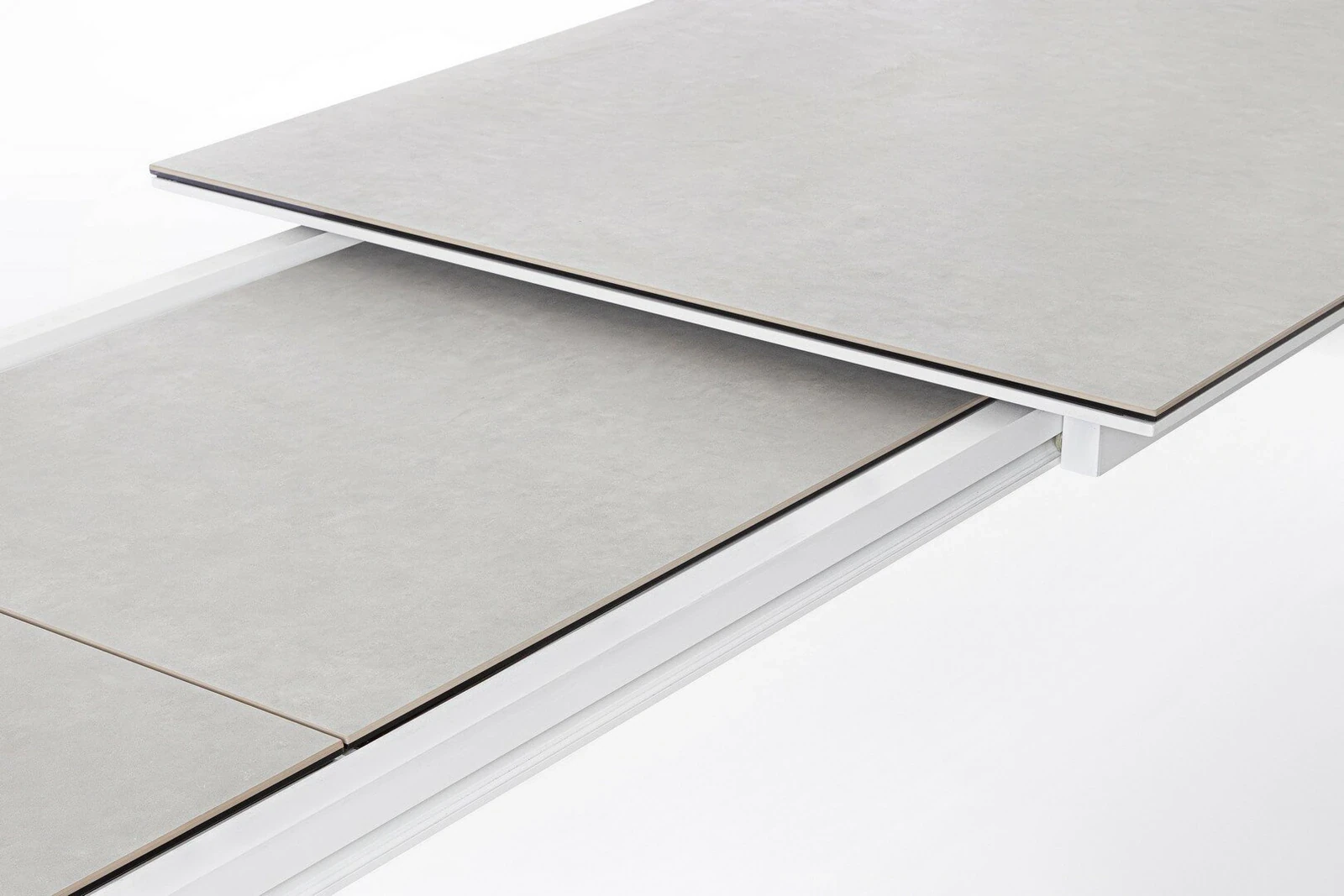 Otavio blanc - Table de jardin extensible 220/280/340 x 95 cm
