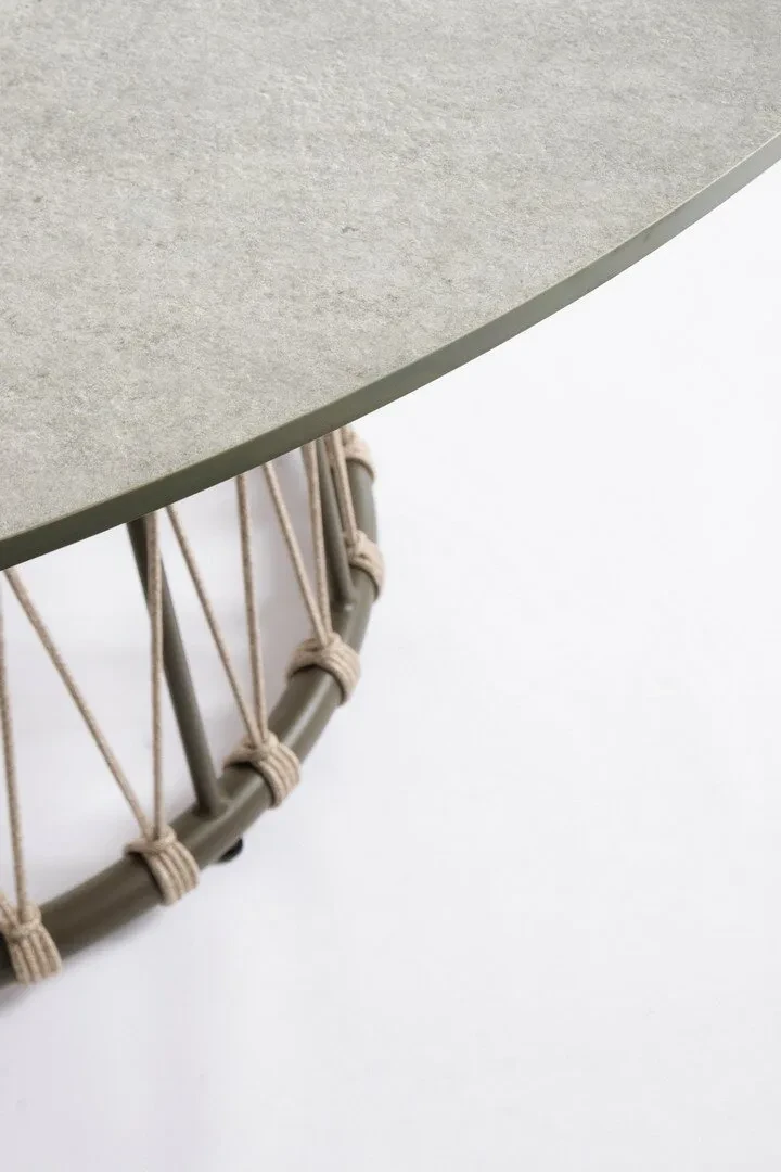 Lanai cocoa - Table de jardin ronde Ø 150 cm
