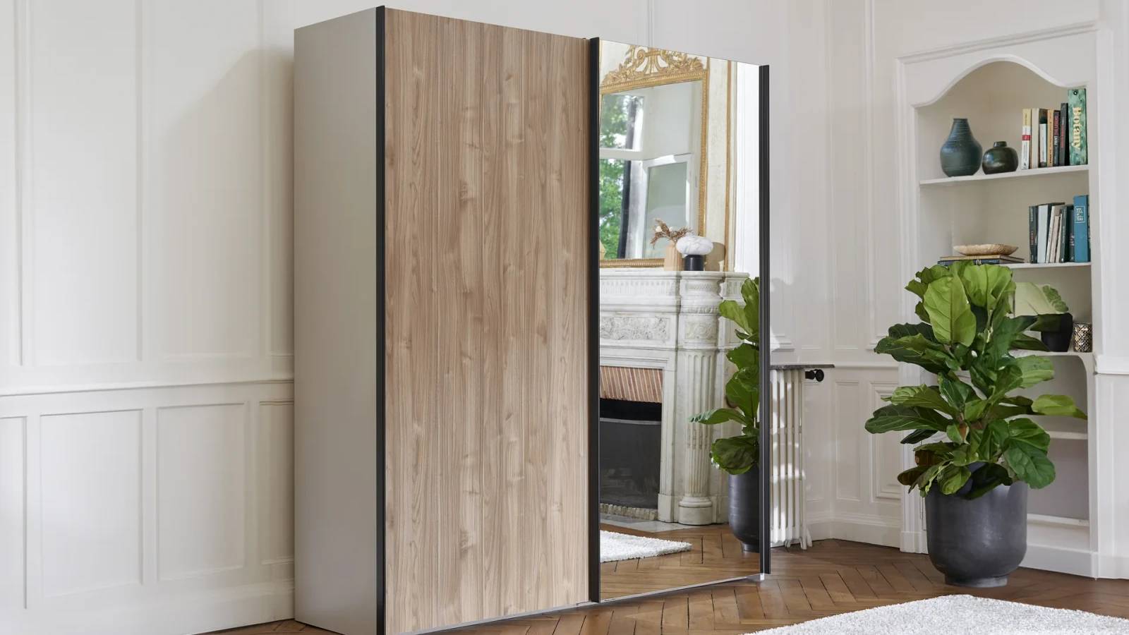 Celio Toscane - Armoire à portes coulissantes