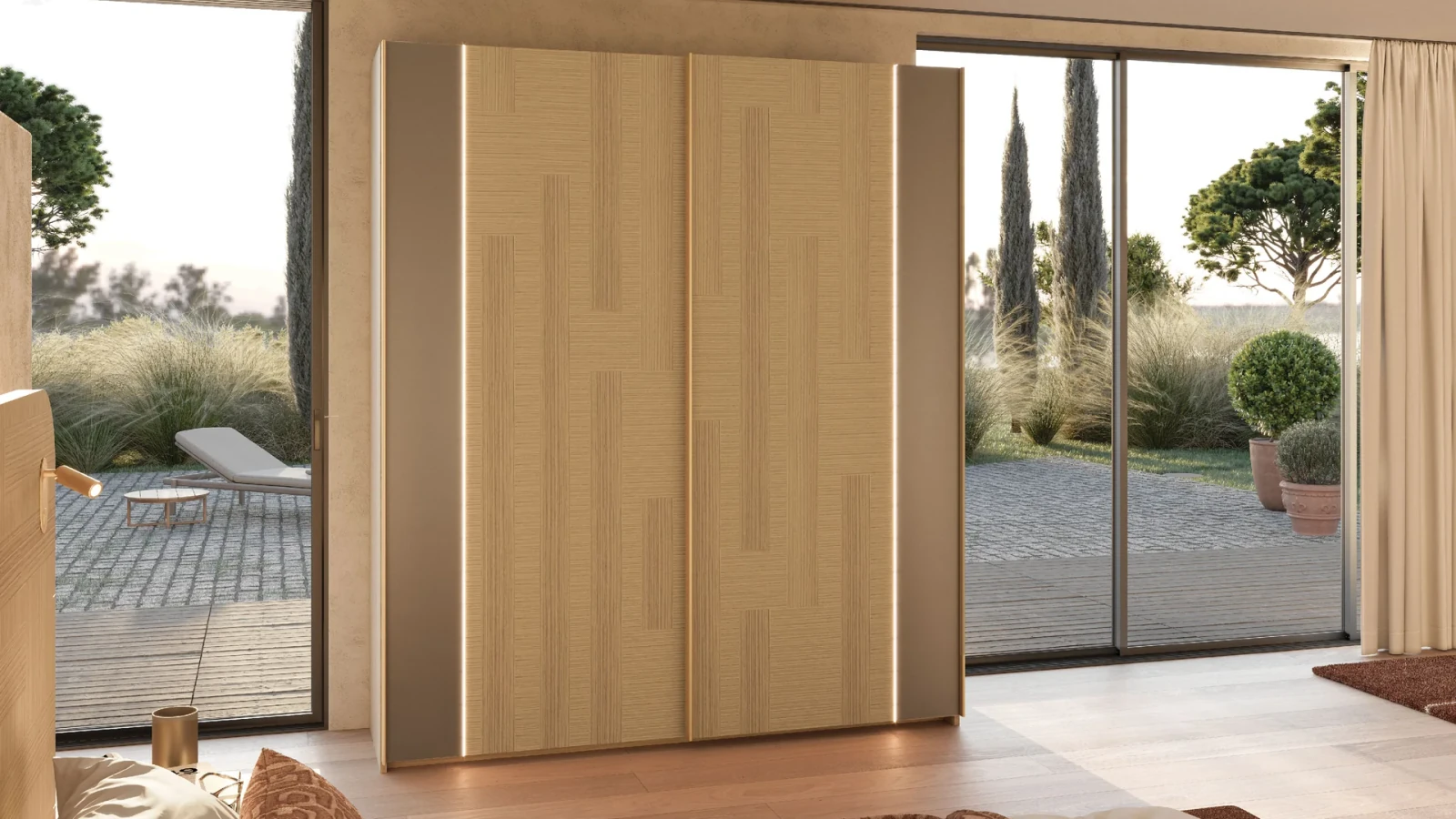 Celio Majestic - Armoire à portes coulissantes