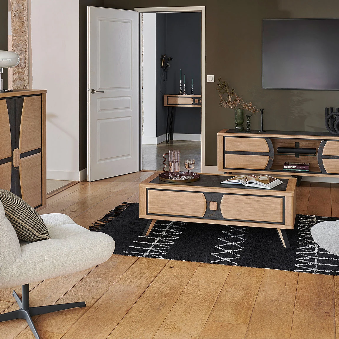 Sigma - Meuble TV 2 portes